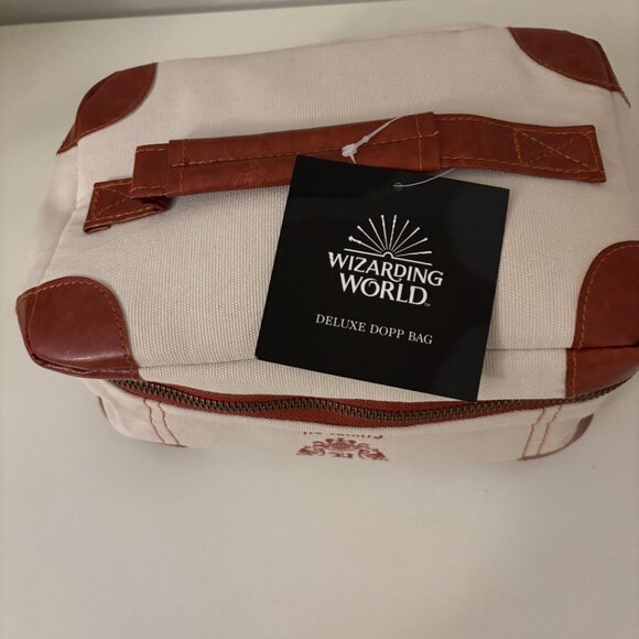 Harry Potter Dopp Bag  Wizarding World Canvas Makeup Warner Brothers - Picture 3 of 7